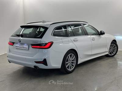 BMW Serie 3 316d 316d Touring mhev 48V Business Advantage auto Bianco usata Perugia