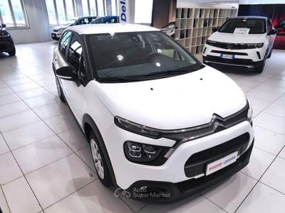 Citroen C3 BlueHDi 100 S&S Van Feel*2 POSTI*DIESEL* Bianco usata Alto Reno Terme