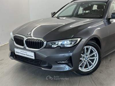 BMW Serie 3 316d 316d Touring mhev 48V Business Advantage auto Grigio usata Perugia