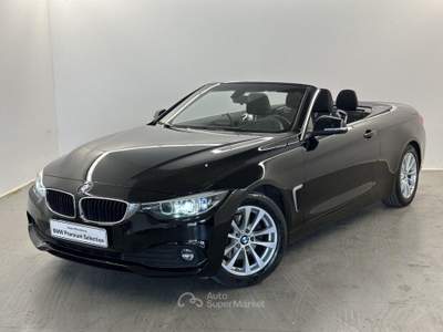 BMW Serie 4 420d 420d Cabrio Advantage Argento usata Perugia