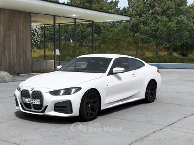 BMW Serie 4 420d 420d 48V xDrive Coupé Msport Bianco usata Perugia
