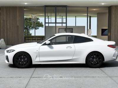 BMW Serie 4 420d 420d 48V xDrive Coupé Msport Bianco usata Perugia