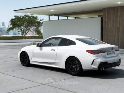 BMW Serie 4 420d 420d 48V xDrive Coupé Msport Bianco usata Perugia