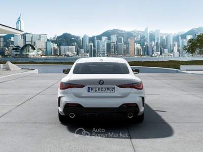 BMW Serie 4 420d 420d 48V xDrive Coupé Msport Bianco usata Perugia