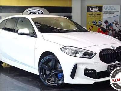 BMW Serie 1 120d 120 d 5p. M sport aut PERFORMANCE 190 CV Bianco usata Roma