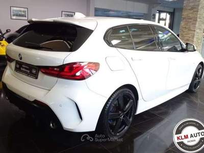 BMW Serie 1 120d 120 d 5p. M sport aut PERFORMANCE 190 CV Bianco usata Roma
