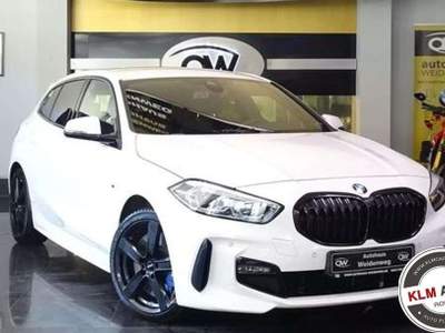 BMW Serie 1 120d 120 d 5p. M sport aut PERFORMANCE 190 CV Bianco usata Roma