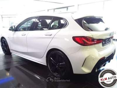 BMW Serie 1 120d 120 d 5p. M sport aut PERFORMANCE 190 CV Bianco usata Roma