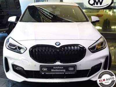 BMW Serie 1 120d 120 d 5p. M sport aut PERFORMANCE 190 CV Bianco usata Roma