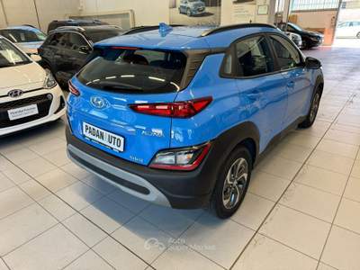 Hyundai Kona HEV 1.6 DCT XLine Blu/Azzurro usata Ferrara