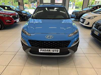Hyundai Kona HEV 1.6 DCT XLine Blu/Azzurro usata Ferrara
