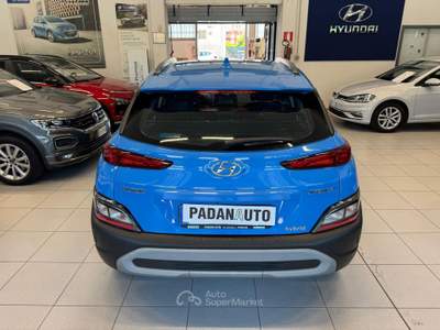 Hyundai Kona HEV 1.6 DCT XLine Blu/Azzurro usata Ferrara