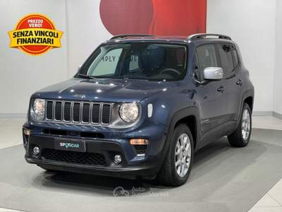 Jeep Renegade 1.5 Turbo T4 MHEV Limited 2WD DCT Blu/Azzurro usata Montagna in Valtellina