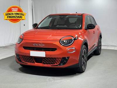 Fiat 600 54kWh La Prima Arancione usata Montagna in Valtellina