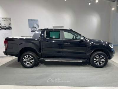 Ford Ranger Ranger 2.0 ecoblue double cab Wildtrak 213cv auto Nero usata Montagna in Valtellina