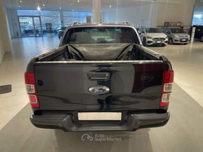 Ford Ranger Ranger 2.0 ecoblue double cab Wildtrak 213cv auto Nero usata Montagna in Valtellina