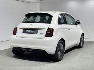 Fiat 500 42 kWh Bianco usata Montagna in Valtellina
