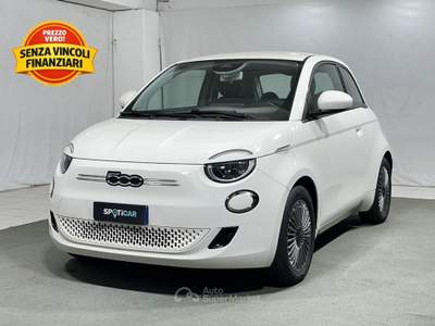 Fiat 500 42 kWh Bianco usata Montagna in Valtellina
