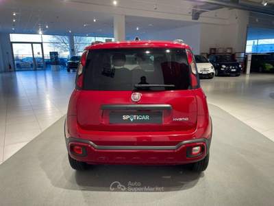 Fiat Panda 1.0 FireFly Hybrid Cross Rosso usata Montagna in Valtellina
