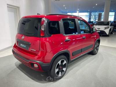 Fiat Panda 1.0 FireFly Hybrid Cross Rosso usata Montagna in Valtellina
