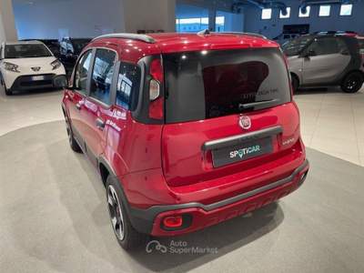 Fiat Panda 1.0 FireFly Hybrid Cross Rosso usata Montagna in Valtellina