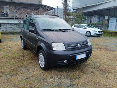 Fiat Panda 1.2 Climbing 4x4 Nero usata Montagna in Valtellina