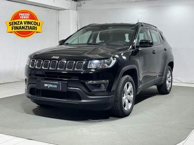 Jeep Compass 2.0 Multijet II Longitude 4WD Active Drive Nero usata Montagna in Valtellina