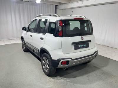 Fiat Panda 0.9 TwinAir Turbo Cross 4x4 Bianco usata Montagna in Valtellina