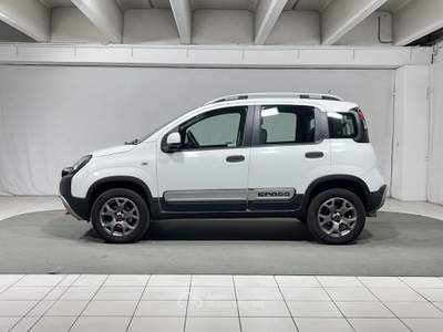 Fiat Panda 0.9 TwinAir Turbo Cross 4x4 Bianco usata Montagna in Valtellina