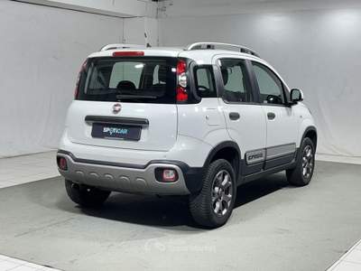Fiat Panda 0.9 TwinAir Turbo Cross 4x4 Bianco usata Montagna in Valtellina