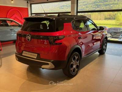 Citroen C3 Aircross 1.2 Puretech Turbo Plus Rosso usata Montagna in Valtellina