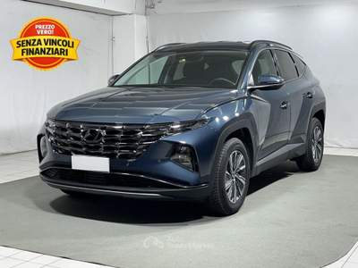 Hyundai Tucson 1.6 HEV Xtech 2WD AT Blu/Azzurro usata Montagna in Valtellina