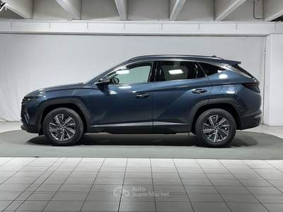 Hyundai Tucson 1.6 HEV Xtech 2WD AT Blu/Azzurro usata Montagna in Valtellina