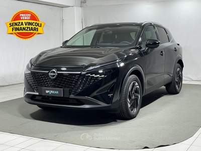 Nissan Qashqai 1.3 Mild Hybrid N-Connecta 2WD Nero usata Montagna in Valtellina