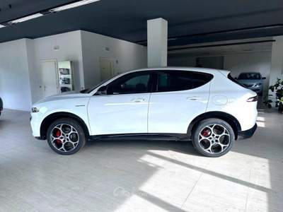 Alfa Romeo Tonale 1.3 Plug in Hybrid Veloce Q4 AT6 Bianco usata Montagna in Valtellina