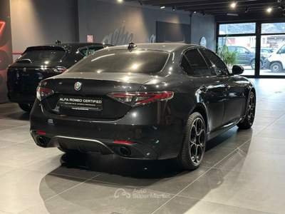 Alfa Romeo Giulia 2.0 Turbo Veloce Q4 AT8 Nero usata Montagna in Valtellina