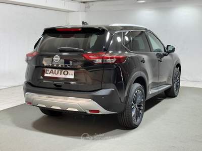 Nissan X-Trail 1.5 Mild Hybrid Tekna 2WD Xtronic Nero usata Montagna in Valtellina