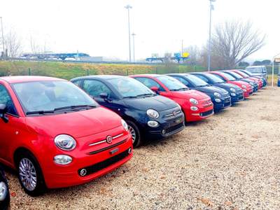 Fiat 500 Dolcevita Rosso usata Ponzano Romano