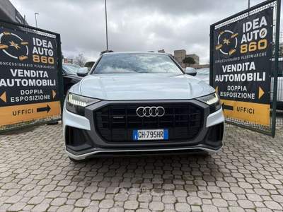 Audi Q8 S-LINE 3.0 tdi mhev Sport  PROMO FINANZIAMENTO Bianco usata Roma