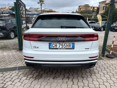 Audi Q8 S-LINE 3.0 tdi mhev Sport  PROMO FINANZIAMENTO Bianco usata Roma