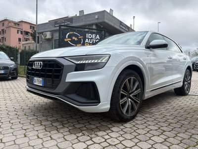 Audi Q8 S-LINE 3.0 tdi mhev Sport  PROMO FINANZIAMENTO Bianco usata Roma