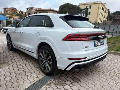 Audi Q8 S-LINE 3.0 tdi mhev Sport  PROMO FINANZIAMENTO Bianco usata Roma