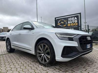 Audi Q8 S-LINE 3.0 tdi mhev Sport  PROMO FINANZIAMENTO Bianco usata Roma