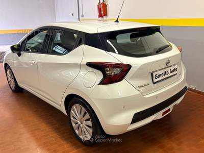 Nissan Micra Micra V  1.0 ig-t Visia 92cv per neopatentati Bianco usata Sesto San Giovanni