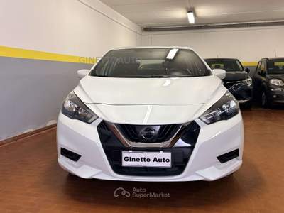 Nissan Micra Micra V  1.0 ig-t Visia 92cv per neopatentati Bianco usata Sesto San Giovanni