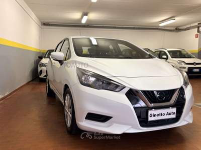 Nissan Micra Micra V  1.0 ig-t Visia 92cv per neopatentati Bianco usata Sesto San Giovanni