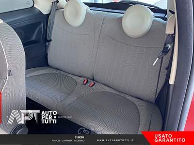 Fiat 500 500 1.2 Lounge 69cv Rosso usata Marano di Napoli