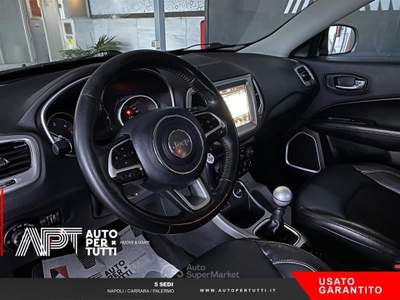 Jeep Compass Compass 1.6 mjt Longitude 2wd 120cv my19 Nero usata Marano di Napoli