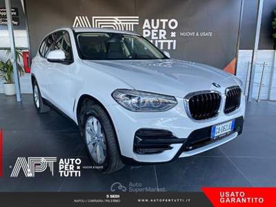 BMW X3 X3 xdrive20d Business Advantage 190cv auto my19 Blu/Azzurro usata Marano di Napoli