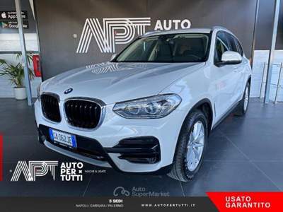 BMW X3 X3 xdrive20d Business Advantage 190cv auto my19 Blu/Azzurro usata Marano di Napoli